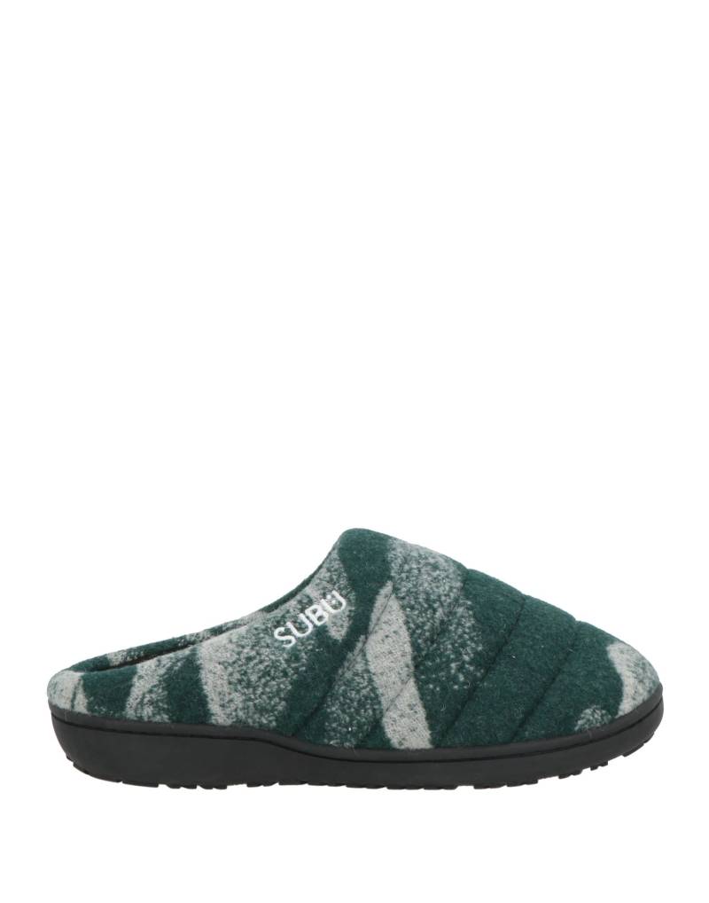 SUBU x AND WANDER Hausschuh Herren Dunkelgrün von SUBU x AND WANDER