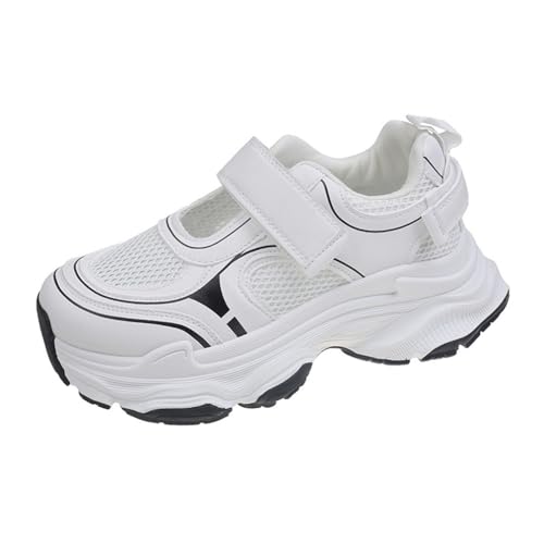 Damen Sommer Mesh Breathable Hollow Trainers Baotou Thick Bottom Heightening Sport Sandalen Temperament Daily Casual Sportschuhe von SUCHETA