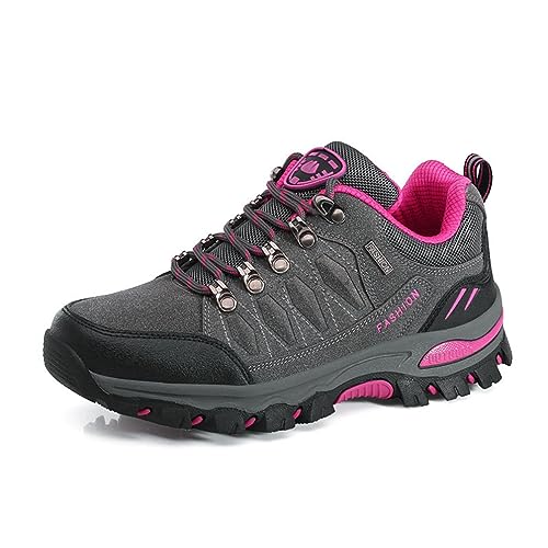 Leichte Atmungsaktive Bergschuhe Frau Bequeme Weiche Sohle Outdoor-Sportschuhe rutschfeste Verschleißkletterschuhe Hochelastische Stoßdämpfende Wanderschuhe Leichte Atmungsaktive Bergschuhe Frau Bequeme Weiche Sohle Outdoor-Sportschuhe rutschfeste Verschleißkletterschuhe Hochelastische Stoßdämpfende Wanderschuhe von SUCHETA