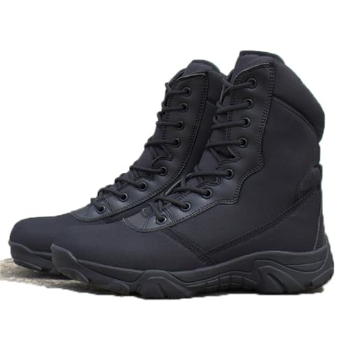 SUCHETA Wasserdichte, leichte Damen-Wanderstiefel Campingstiefel Rutschfeste, verschleißfeste Tarnschuhe Taktische Stiefel Wüstenstiefel Herren-High-Top-Wanderstiefel von SUCHETA