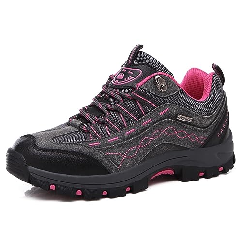 Wanderschuhe Frauen Schuhe Wasserdicht rutschfeste Outdoor-Schuhe Atmungsaktive Bequeme Sportschuhe Langlaufschuhe Leichte Vier-Jahreszeiten-Kletterschuhe Wanderschuhe von SUCHETA