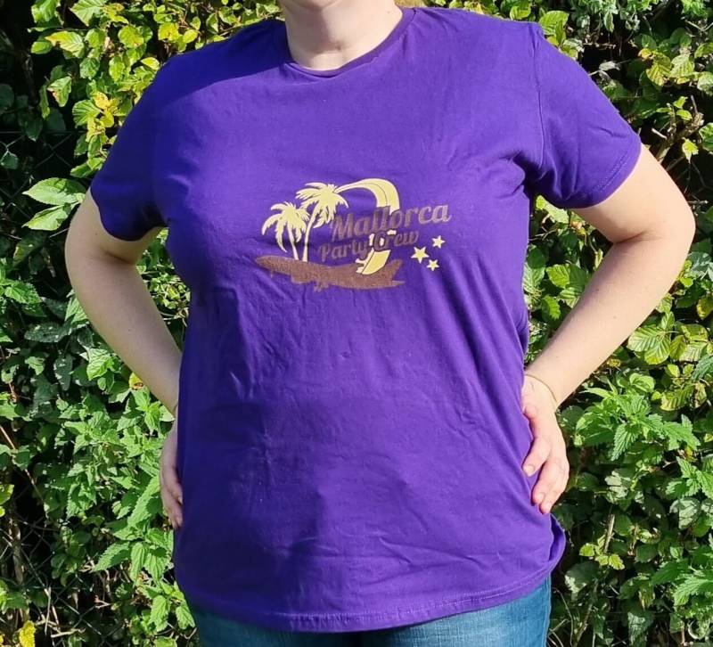 Tolle T-Shirt Mit Mallorca Druck Tolle T-Shirt Mit Mallorca Druck von SUCHSTUBE
