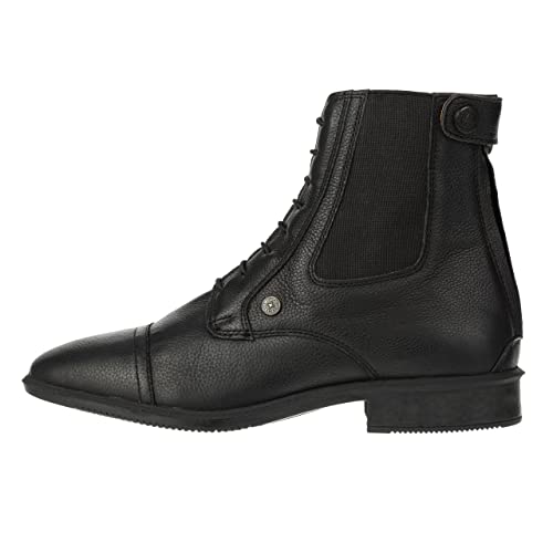 »Legacy BZ Lace SOFT« Stiefelette | Rindsleder Reitschuh| Schnürung | Reißverschluss hinten | Reit-Schlupf-Schuh mit ULTIMA-RS Gummisohle | Sport-Einlegsohle | Karree-Leisten | Gr. 38 von SUEDWIND FOOTWEAR