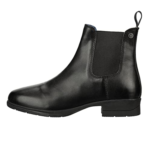 Reit-Stiefelette »Nova Jodhpur Vegan« - Chelsea Boot - Reit-Schlupf-Schuh in Premium-Vegan-Qualität - Komfortinnensohle - Nova Gummisohle - Micro Lining - Hautverträglich - Schwarz - 44 Reit-Stiefelette »Nova Jodhpur Vegan« - Chelsea Boot - Reit-Schlupf-Schuh in Premium-Vegan-Qualität - Komfortinnensohle - Nova Gummisohle - Micro Lining - Hautverträglich - Schwarz - 44 von SUEDWIND FOOTWEAR