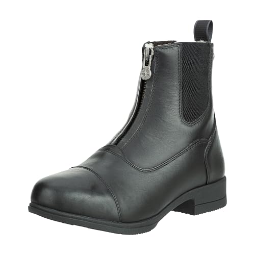 SUEDWIND© Stiefelette »ICELOCK MERINO FZ« mit Reißverschluss vorne | Winter Boots | Echt-Leder | Reitschuh mit MERINO | Icelock© Sohle | Wasserabweisend | Tolle Passform | Braun in Gr. 45 von SUEDWIND FOOTWEAR