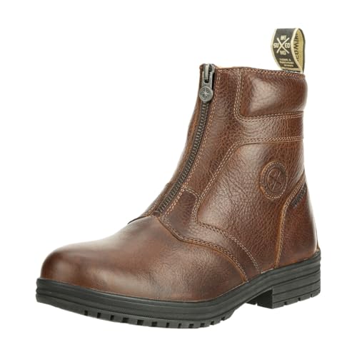 SUEDWIND© Winter-REIT-Stiefelette »Amaron FZ Wool WP« | Reißverschluss | Leder | Wolle | Waterproof | Outdoor Boots | Stall, Reiten | Braun 41 von SUEDWIND FOOTWEAR