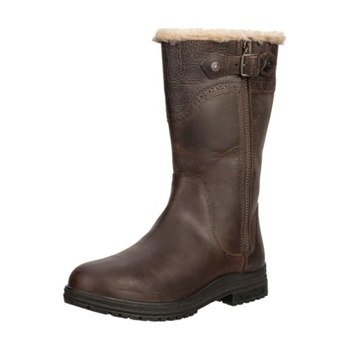 SUEDWIND FOOTWEAR Winter-Stiefel »Duflon« | Lederstiefel | Robustes Oberleder | Gefüttert | Wasserabweisend | Outdoor Boots | Gassigehen | Stall | Reiten - Gr. 41 von SUEDWIND FOOTWEAR