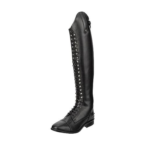 SUEDWIND FOOTWEAR REIT-Stiefel »Legacy Venado Vegan« - Polo-Look - Hoher Dressurbogen - Karreeleisten - Dämpfung - Hautfreundlich - Gummisohle - Starker Reißverschluss - Micro Lining - 40 L/S von SUEDWIND FOOTWEAR