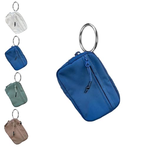 SUENAZ Geldbörse, Tasche, Armband, multifunktional, modisch, mit Reißverschluss, Kartenhalter, Schlüsselanhänger, blau SUENAZ Geldbörse, Tasche, Armband, multifunktional, modisch, mit Reißverschluss, Kartenhalter, Schlüsselanhänger, blau von SUENAZ