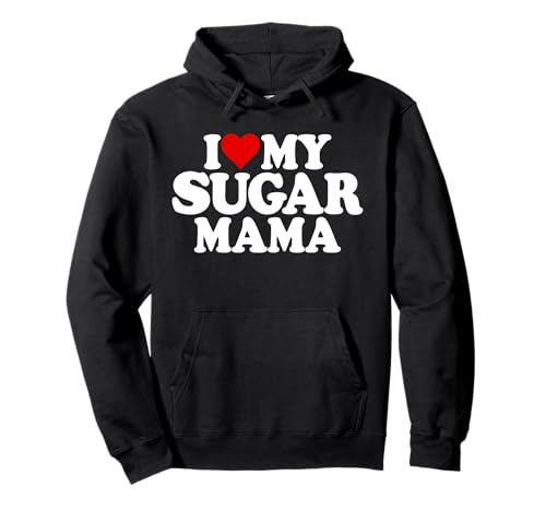 ICH LIEBE MEINE ZUCKERMAMA ICH LIEBE MEINE ZUCKERMAMA MAMA Pullover Hoodie von SUGAR MOMMY LOVE TEES