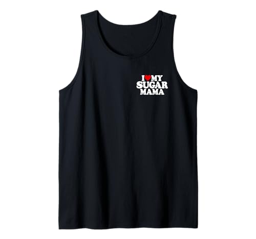 ICH LIEBE MEINE ZUCKERMAMA ICH LIEBE MEINE ZUCKERMAMA MAMA Tank Top von SUGAR MOMMY LOVE TEES