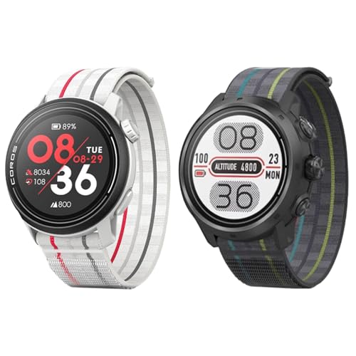 SUGARJAR 22MM Sport Nylon Armband mit COROS PACE 3 /APEX PRO/2 PRO/APEX 46mm für Damen Herren von SUGARJAR