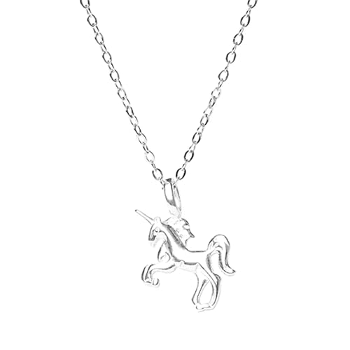 SUGARKITTEN LONDON Sterling Silber Einhorn Charm Anhänger Belcher Kette Halskette Schmuck von SUGARKITTEN LONDON