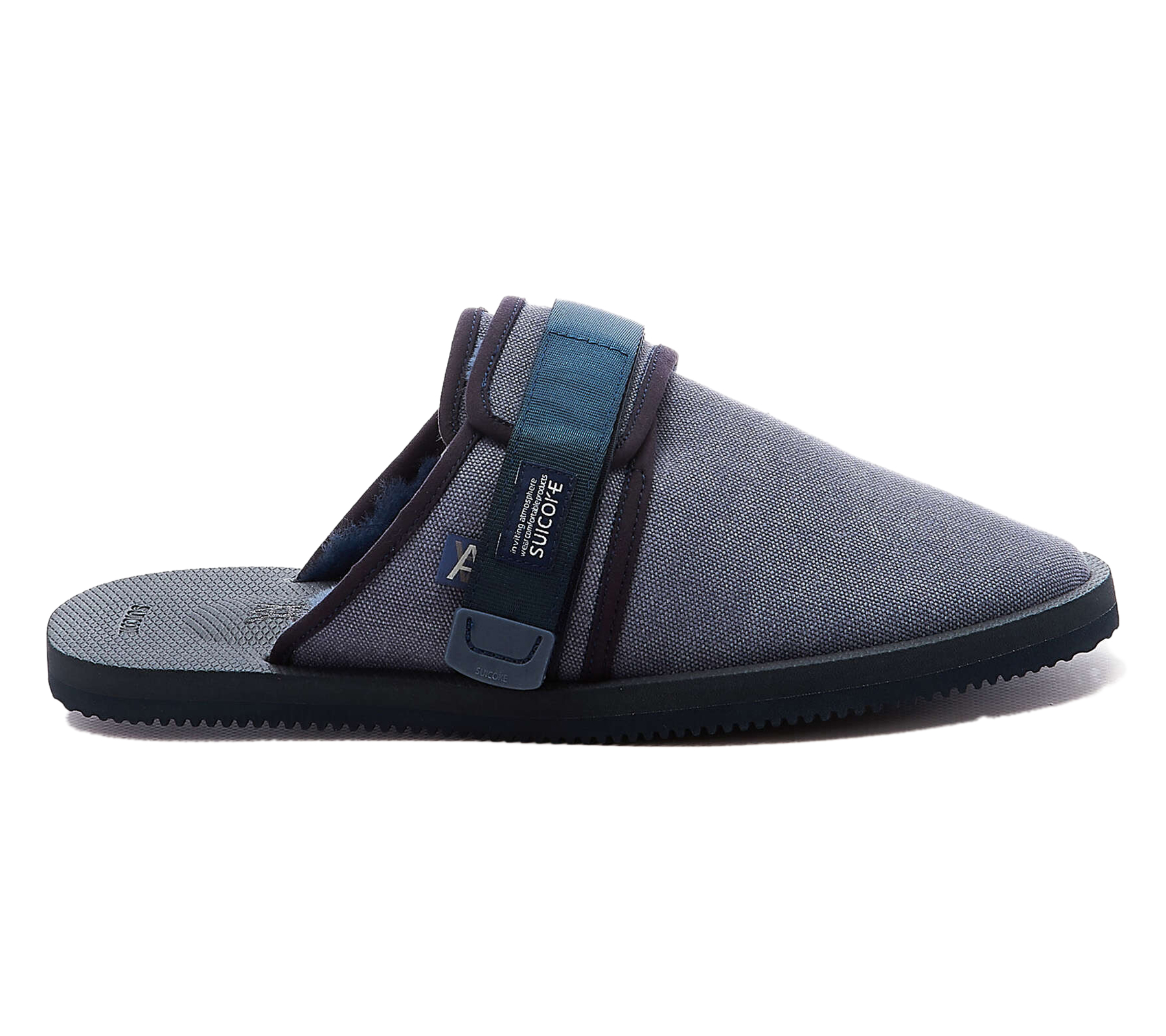 SUICOKE x Daniel Arsham ZAVO-MabDA Clogs – OG-072MABDA Navy von SUICOKE
