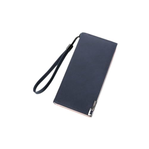 SUICRA Damen Geldbörse Brieftasche Frauen Leder Geldbörsen Hohe Qualität Damen Clutch Reißverschluss Brieftaschen Lange Frau Telefon Lagerung Handtasche (Color : 2) von SUICRA