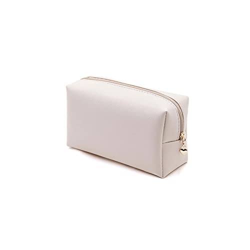 SUICRA Damen Geldbörse Damenbrieftasche, quadratische Form, große Kapazität, kann als Kosmetiktüte verwendet Werden, wasserdicht, leicht zu tragen (Color : Beige) von SUICRA