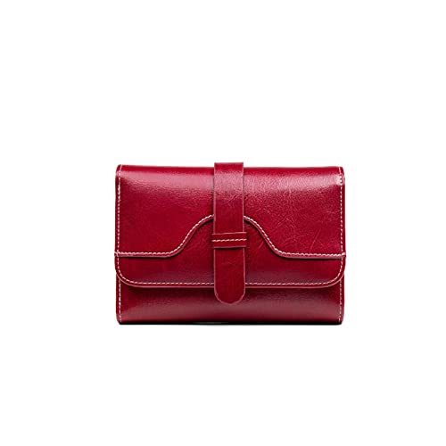 SUICRA Damen Geldbörse Echtes Leder Frauen Brieftasche Weibliche Geldbörsen Designer Kartenhalter Damen Clutch Münze Geldbörse von SUICRA