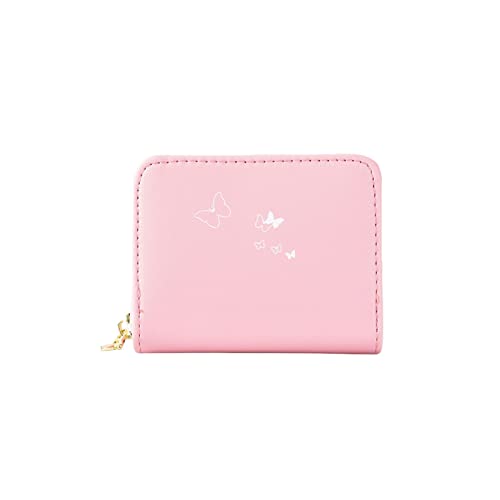 SUICRA Damen Geldbörse Frauen Geldbörsen Kleine Damen Geld Tasche Weibliche Münze Geldbörsen Quaste Reißverschluss Packung Cartoon Katze Kartenhalter Mini Clutch von SUICRA