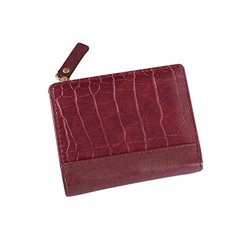 SUICRA Damen Geldbörse Kleine Frauen Brieftasche Weibliche Krokodil Muster Reißverschluss Münze Geldbörsen Luxus Designer Kartenhalter Clutch Damen Geld Taschen Handtaschen von SUICRA