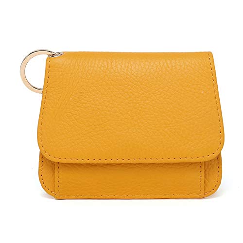 SUICRA Damen Geldbörse Moderne New Short Ziffer DREI Fold Wallet Reißverschluss Geldbörse Leder weiblichen Frauen-Mappe von SUICRA