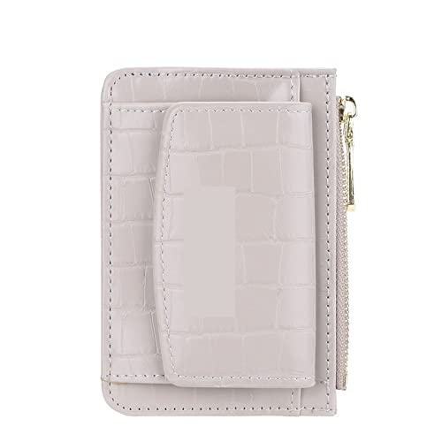 SUICRA Damen Geldbörse WomenWallet Short Women Coin Purse Wallets for Woman Card Holder Small Ladies Wallet Female Hasp Mini Clutch for Girl (Color : White) von SUICRA