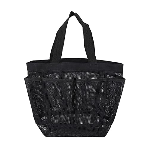 SUICRA Handtaschengriff-Geldbörsen Grid Shower Handbag Large Bathroom Handbag Durable von SUICRA