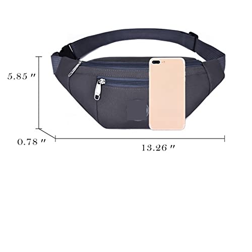 SUICRA Herren-Schultertaschen Chest Bag Nylon Waist Bag Women's Belt Bag Men's Bag Travel Bag Phone Bag Hip Bag (Color : C) von SUICRA