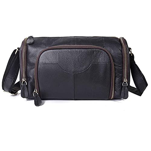 SUICRA Herren-Schultertaschen Men's Waist Bag, Hip Chest Belt, Men's Purse, Waist Bag (Color : A) von SUICRA