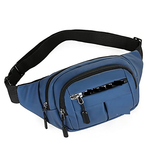 SUICRA Herren-Schultertaschen Waterproof Men's Waist Bag Chest Bag Outdoor Sports Cross Bag Leisure Travel Men's Belt Bag Hip Waist Bag (Color : A) von SUICRA