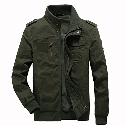 SUICRA Herrenjacken Herren Winter Lässig Warme Jacke Herren Jacke Herren Herbst Jacke Trenchcoat (Size : XXXXXX-Large) von SUICRA