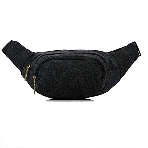 SUICRA-Hüfttaschen Männer Taille sacken klassischer beiläufigen Sport-Fanny-Satz tragbaren Reise-Leinwand-Kasten-Tasche (Color : 4) von SUICRA