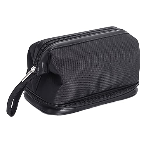 SUICRA Kosmetiktaschen Double-Deck Waterproof Cosmetic Bag Men Wash Shaving Travel Organizer Bag Necessaries Large Capacity Women Toilet Makeup Bag von SUICRA