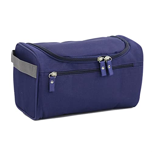 SUICRA Kosmetiktaschen Multifunction travel Cosmetic Bag Nylon Women Men Makeup Bags Toiletries Waterproof Storage Make up Cases (Color : Blue) von SUICRA