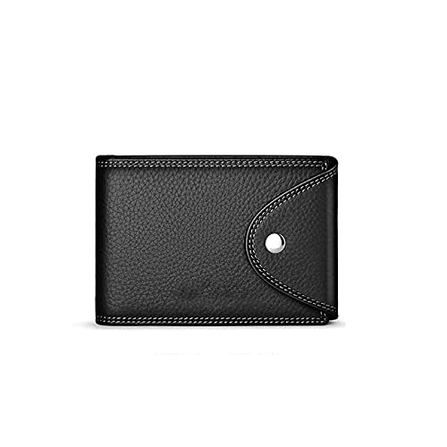 SUICRA Leder-Geldbörse Brieftaschen Männer Echtes Leder Business Kupplung Tasche Männliche Geldbörse Bifold Geldklemme Kreditkarten Fall Cash Clip Brieftasche von SUICRA