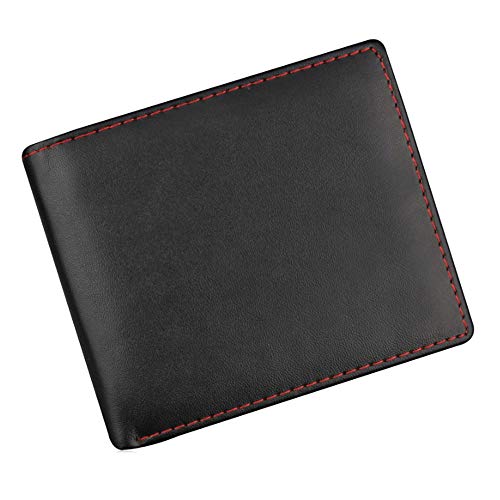 SUICRA Leder-Geldbörse Männer Bifold Geschäfts-Leder-Mappen-Kreditkarte Geldbeutel-Halter-Geldbeutel-Taschen von SUICRA