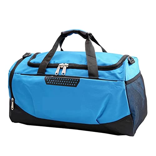 SUICRA Reisetasche Arrive Travel Bags Business Handbags Men Women Casual Waterproof Luggage Duffle Bag Portable Travel Totes Bags (Color : Blue) von SUICRA