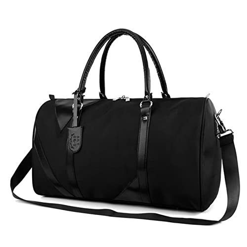 SUICRA Reisetasche Large Capacity Men Travel Bag Waterproof PU Oxford Male Luggage Duffe Handbags Suitcase Traveling Shoulder Tote von SUICRA