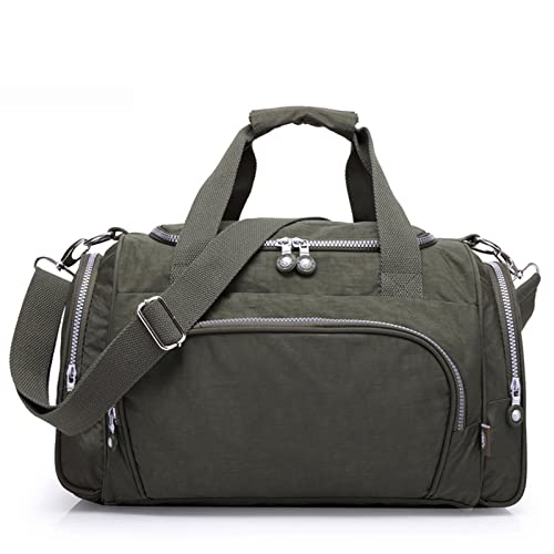 SUICRA Reisetasche Men Travel Bag Zipper Luggage Travel Duffle Bag Large Capacity Male Female Portable Gril Travel Tote von SUICRA