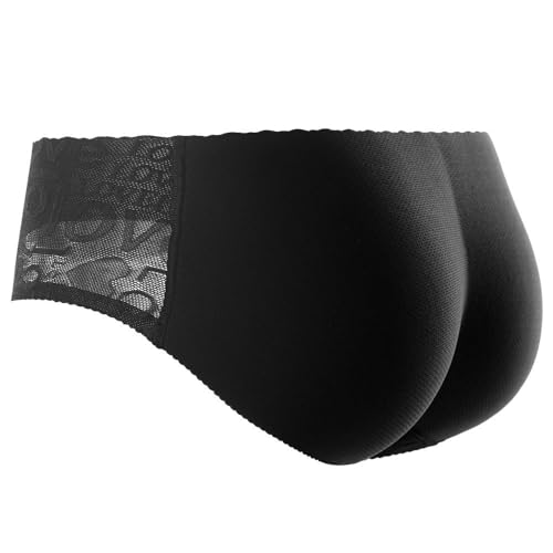 SUIUOI Damen Butt Lifter Bodyshaper, Po Push Up Unterhose Bauchweg Miederhose,Butt Lift Shapewear Formend Miederslips,Butt Pads Miederhose Hip Enhancer Shapewear Nahtlose Unterwäsche von SUIUOI