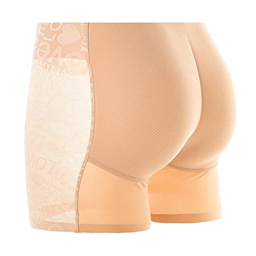 SUIUOI Damen Butt Lifter Bodyshaper,Bauchweg Po Push Up Unterhose,Butt Lifter Höschen Anti Scheuern Miederhose mit Bein,Butt Lifter Höschen Hüfte Push Up Gepolstert Miederhose von SUIUOI