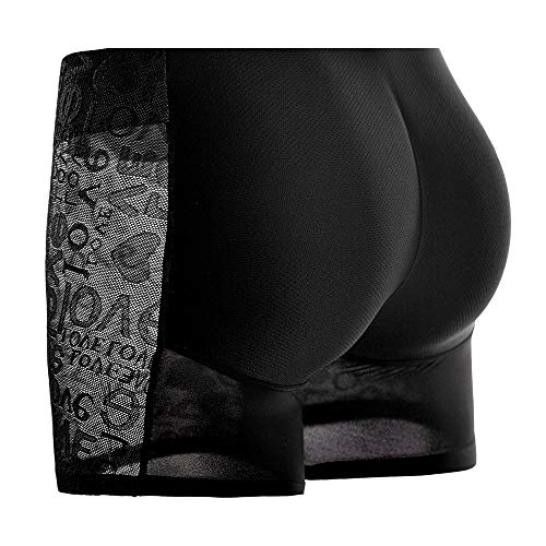 SUIUOI Damen Butt Lifter Bodyshaper,Bauchweg Po Push Up Unterhose,Butt Lifter Höschen Anti Scheuern Miederhose mit Bein,Butt Lifter Höschen Hüfte Push Up Gepolstert Miederhose von SUIUOI