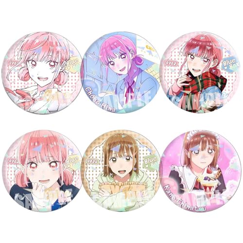 6 Bleu Box Abzeichen Anime Figures Manga Brosche Bleu Box Cosplay Badge Pins 58MM 6 Bleu Box Abzeichen Anime Figures Manga Brosche Bleu Box Cosplay Badge Pins 58MM von SUJEBRAN