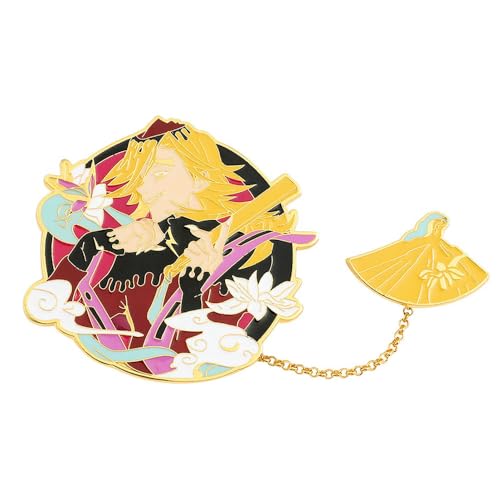 Ghost Slayers Abzeichen Anime Figures Brosche Ghost Slayers Douma Nezuko Giyuu Shinobu Cosplay Badge Pins (1) von SUJEBRAN