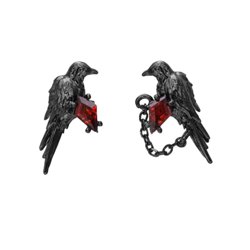 Love Deepspace Sylus Ohrringe - Qingche Sylus Cosplay Accessories Krähen Schmuck - Love Deepspace Figure Earring von SUJEBRAN