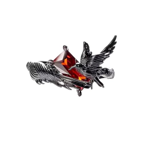 Love Deepspace Sylus Ring Verstellbare Ringe Silber Adjustable Ring Schmuck Anime Figur Qinche Sylus Cosplay Accessories von SUJEBRAN