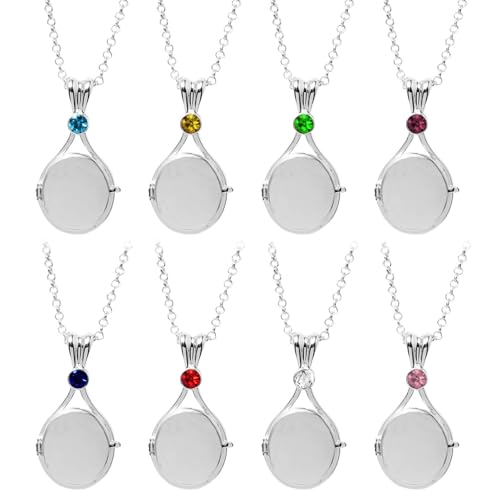 8 Silberne Muschel Halskette H2O Mermaid Melody Cosplay Anhänger Schmuck Metall Muschel Necklace von SUJEBRAN