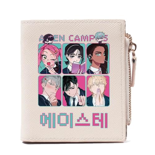 SUJEBRAN Alien Stages Geldbörse PU Leder Kartenhalter Multicard Münz Geldbörse Alien Stages Poster Brieftasche Portemonnaie (Mehrfarbig1) von SUJEBRAN