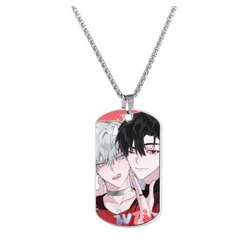 SUJEBRAN Alien Stages Halskette Anime Figur Cosplay Kostüm Accessoires Alien Stages Anhänger Schmuck Kette (7) von SUJEBRAN