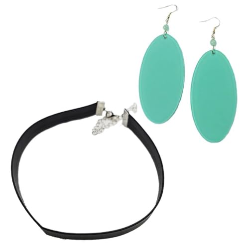 SUJEBRAN AyaseMomo Alien Ohrringe Halskette Anime Dan Da Dang Figur AyaseMomo Cosplay Kostüm Accessoires Dandadang Alien Anhänger Ohrringe Schmuck von SUJEBRAN