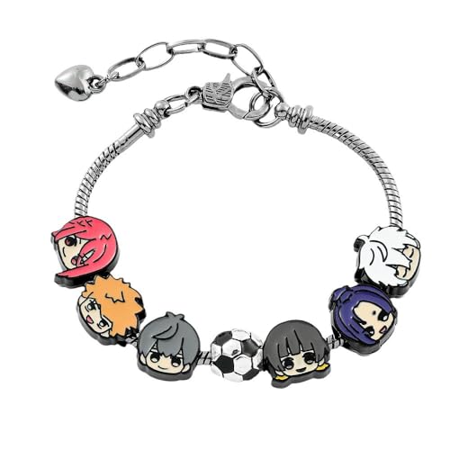 SUJEBRAN Bleu Locks Figures Armband DIY Kombi Armbänder Anime Niedlich Armreif Mit Verstellbarer Länge Schmuck von SUJEBRAN